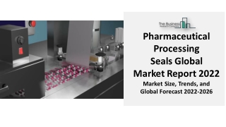 Global Pharmaceutical Processing Seals Market Trends, Segmentation, Demand