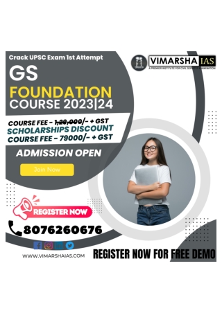 Best IAS Coaching In Delhi Vimarsha IAS