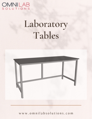 High-quality Laboratory Tables