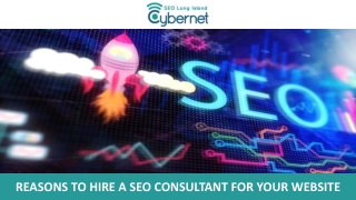 Reasons to Hire a SEO Consultant for Your Website