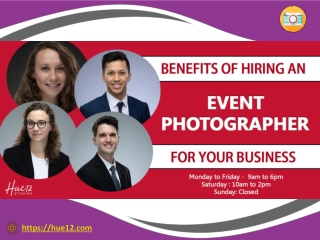 Benefits of Hiring an Event Photographer for Your Business