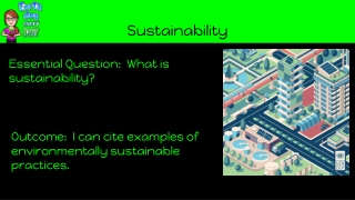 Q4 Week 2 Sustainability