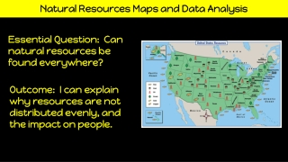 Q4 Week 3 Natural Resources Maps and Data Analysis