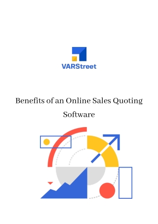 Benefits of an Online Sales Quoting Software