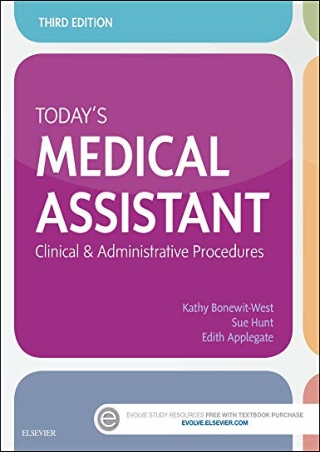 EPUB Today s Medical Assistant Clinical  Administrative Procedures