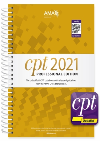 READ CPT 2021 Professional Codebook and CPT QuickRef App Package