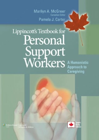 EBOOK Lippincott s Textbook for Personal Support Workers A Humanistic