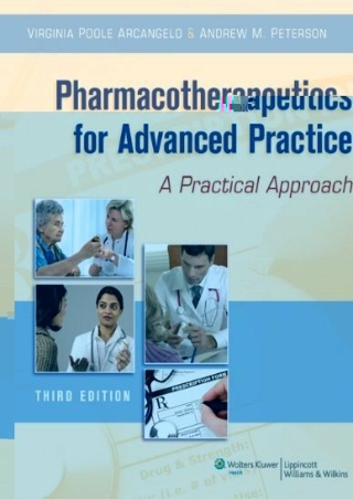 EBOOK Pharmacotherapeutics for Advanced Practice A Practical Approach