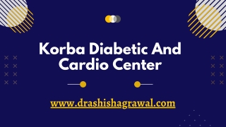 Find the Best Sugar Treatment in Korba – Dr. Ashish Agrawal