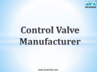 Control Valve Manufacturer