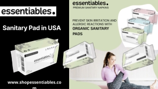 Sanitary Pad in USA