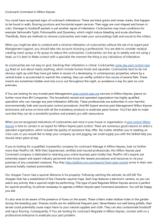 The Ultimate Cheat Sheet on local pest control in milton keynes