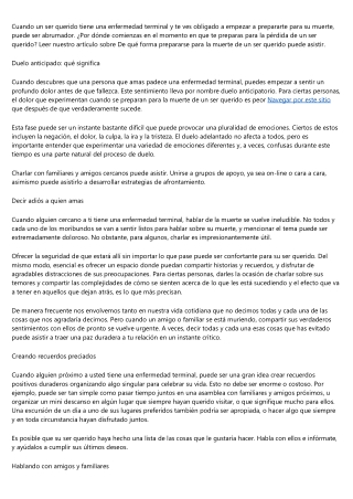 Recomendaciones de planificación de un entierro para ayudarlo a tomar decisiones