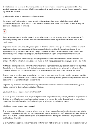 Las mejores recomendaciones de Funeraria Zaragoza 24h que te ayudan a planear un