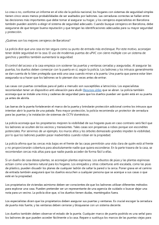 ¿Cómo puede una empresa de cerrajeria incrementar la seguridad de mi vivienda?