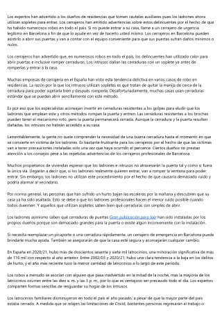Cómo los cerrajeros pueden mejorar la seguridad de su piso