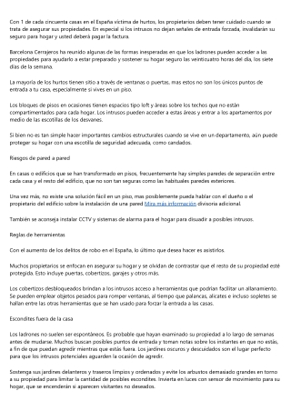 Cómo los servicios de Barcelona Cerrajeros ayudan a los propietarios de vivienda