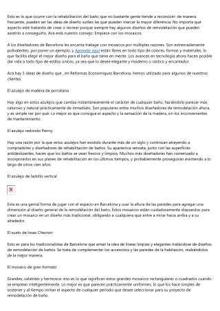 Tips para sacarle máximo partido a la reforma de tu hogar