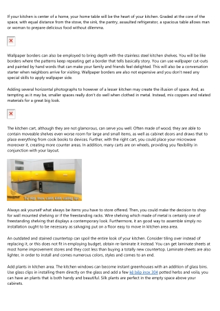 Tips For One Modern Kitchen Design