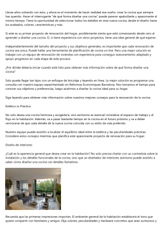 Trucos para sacarle maximo partido a la reforma de tu hogar