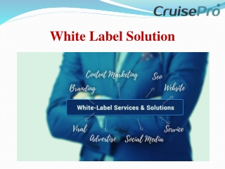 White Label Solution