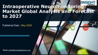 Intraoperative Neuromonitoring Market Examined in New Research Report