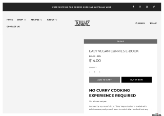 Vegan Curry | Easy Vegan Curries E-book | Tullyz Kitchen