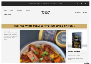 Recipes With Tully’z Kitchen Spice Range