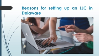 Reasons for setting up an LLC in Delaware