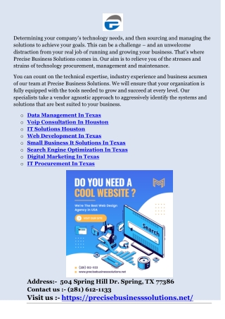 IT Solutions Houston