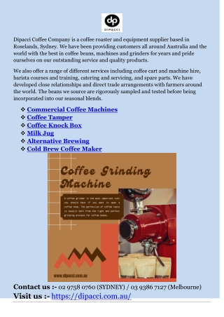 Commercial Coffee Machines
