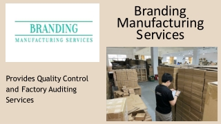 Top Quality Control And Manufacturing Inspection Company In China - BMS