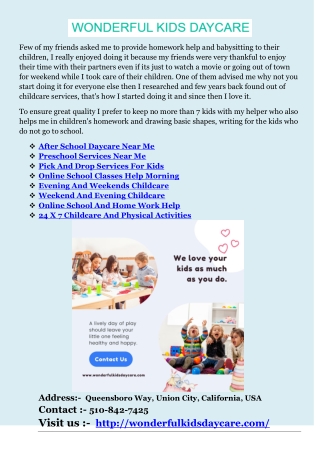 Online School Classes Help Morning