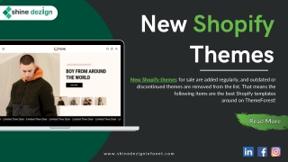 New Shopify Themes