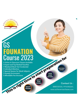 Best IAS Coaching In Bangalore Achivers IAS