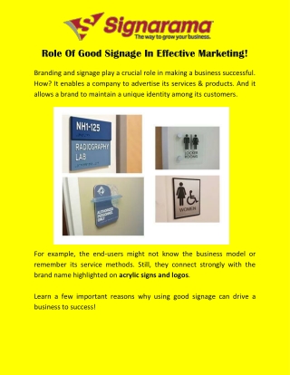 Get Professional Custom ADA Signs With Braille In Houston