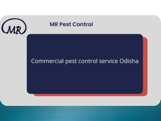 Commercial pest control service Odisha