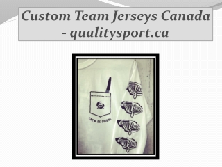 Custom Team Jerseys Canada - qualitysport.ca