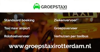 Groepstaxi Rotterdam  Online Taxibusje Rotterdam Bestellen v.a. €20!