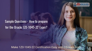 Sample Questions - How to prepare for the Oracle 1Z0-1045-22 Exam?