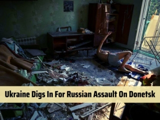 Russian artillery pounds Donetsk as outgunned Ukraine fights on