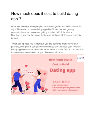 dating app - Google Docs