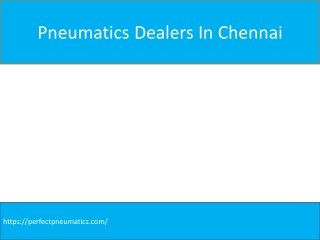 Pneumatic Fittings Dealers In Chennai