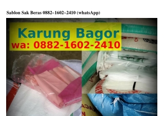 Sablon Sak Beras Ö882–16Ö2–2Կ1Ö[WhatsApp]