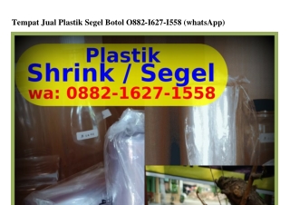 Tempat Jual Plastik Segel Botol Ô88ᒿ•1Ϭᒿ7•1558(whatsApp)