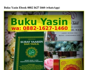 Buku Yasin Ebook Ô882•lϬ2ᜪ•lᏎϬÔ{WA}