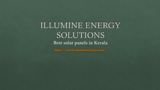 Solar panel dealers in kochi