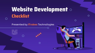 Website Development Checklist - iTrobes