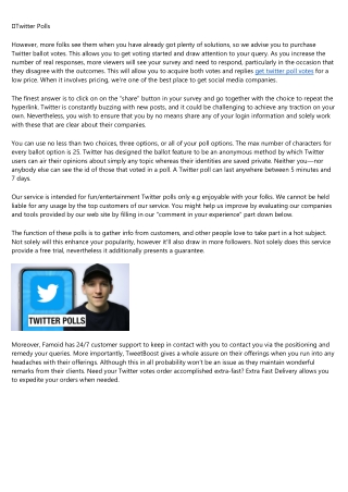 What the Oxford English Dictionary Doesn't Tell You About instant twitter poll v