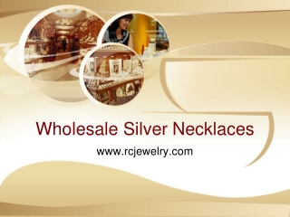 Latest Collection Wholesale Silver Necklaces Online